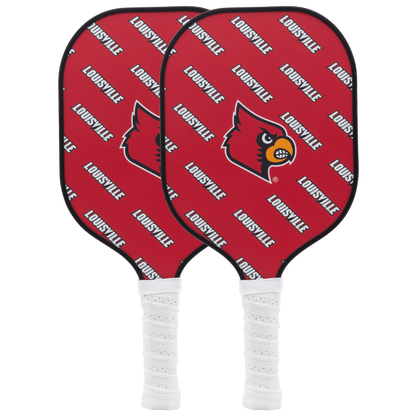 Louisville Cardinals pickleball paddle set