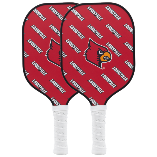 Louisville Cardinals pickleball paddle set