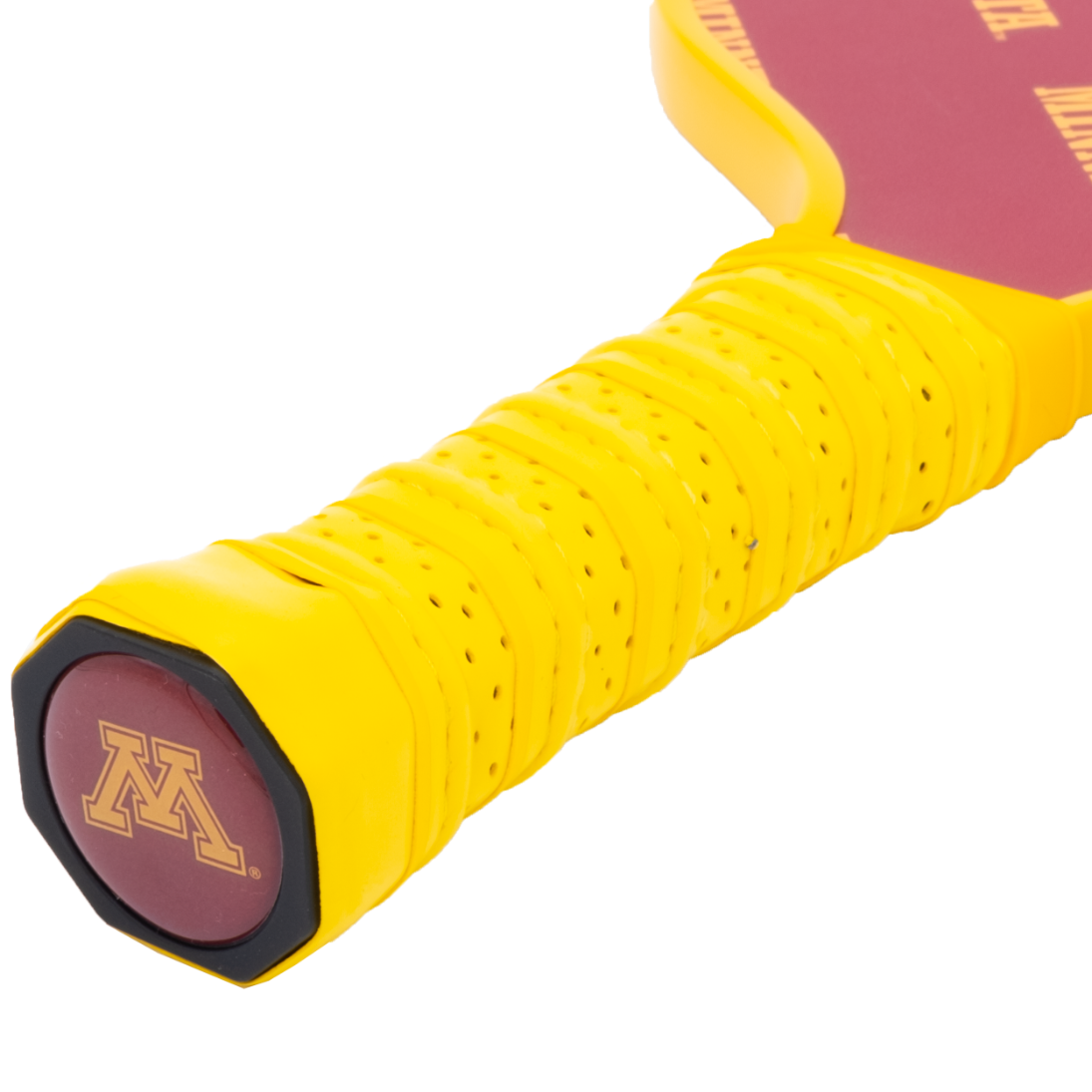 Minnesota Golden Gophers pickleball paddle handle logo