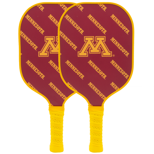 Minnesota Golden Gophers pickleball paddle set