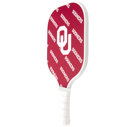 Oklahoma Sooners pickleball paddle back view