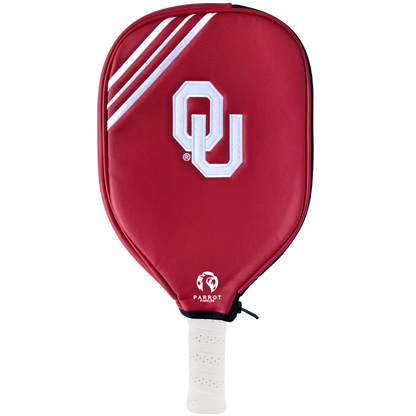 Oklahoma Sooners pickleball paddle cover