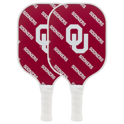 Oklahoma Sooners pickleball paddle set