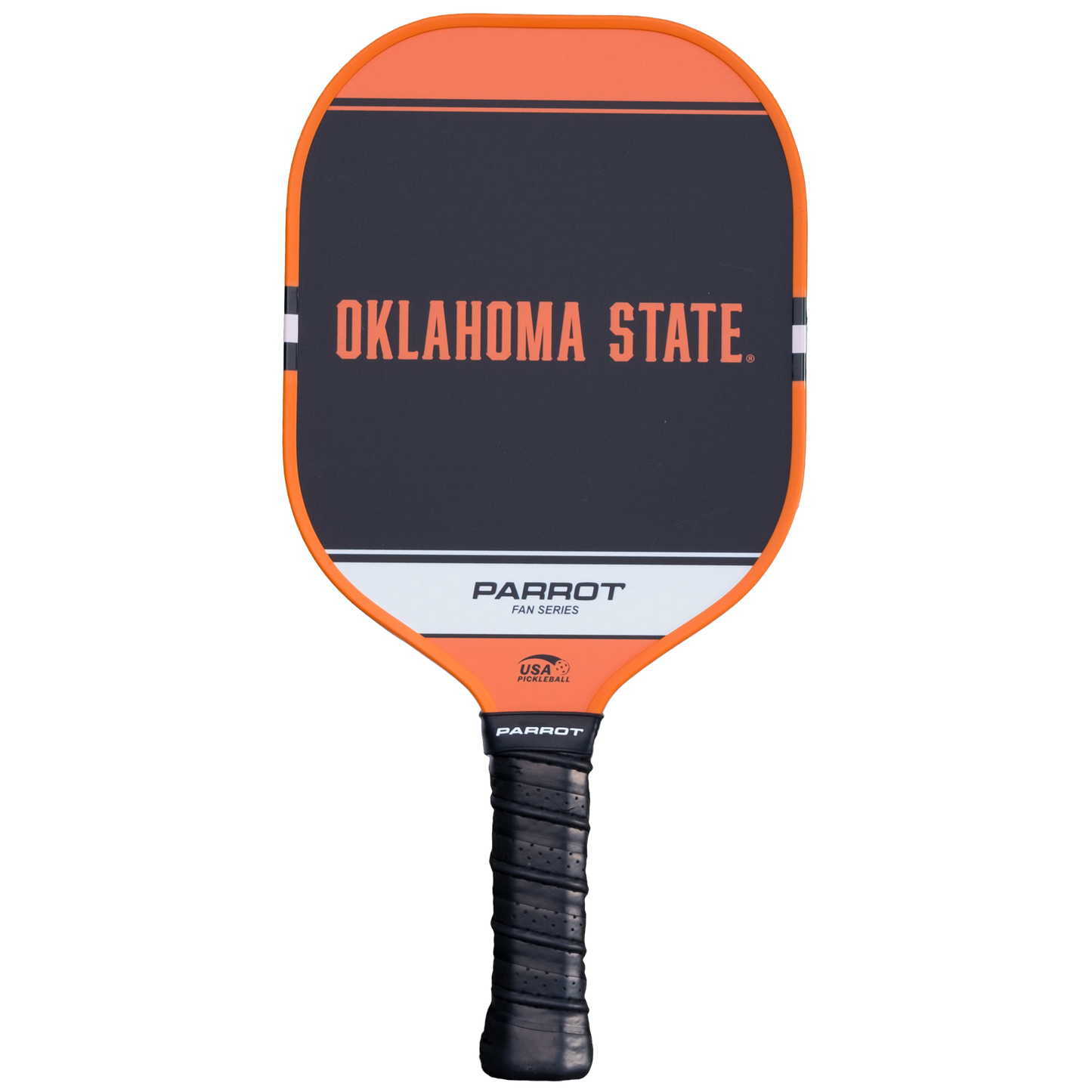 Oklahoma State Cowboys Sport Plus pickleball paddle back view