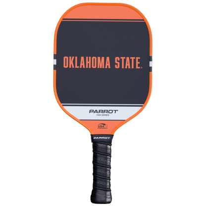 Oklahoma State Cowboys Sport Plus pickleball paddle back view