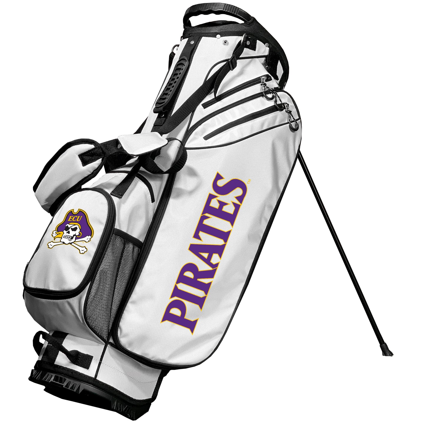 East Carolina Pirates White Birdie Golf Bag