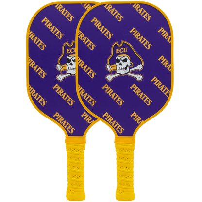 East Carolina Pirates pickleball paddle set