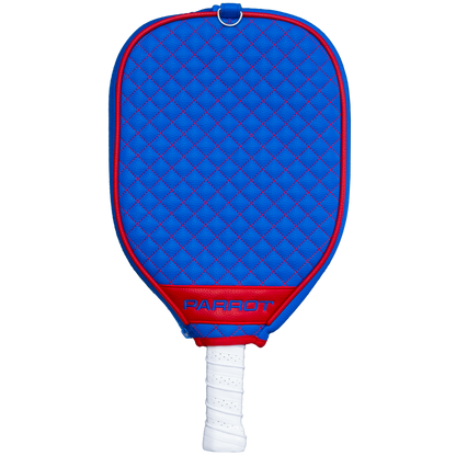 Mississippi Rebels quilted pickleball paddle cover back view