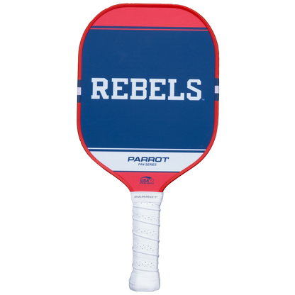 Ole Miss Rebels Sport Plus pickleball paddle back view