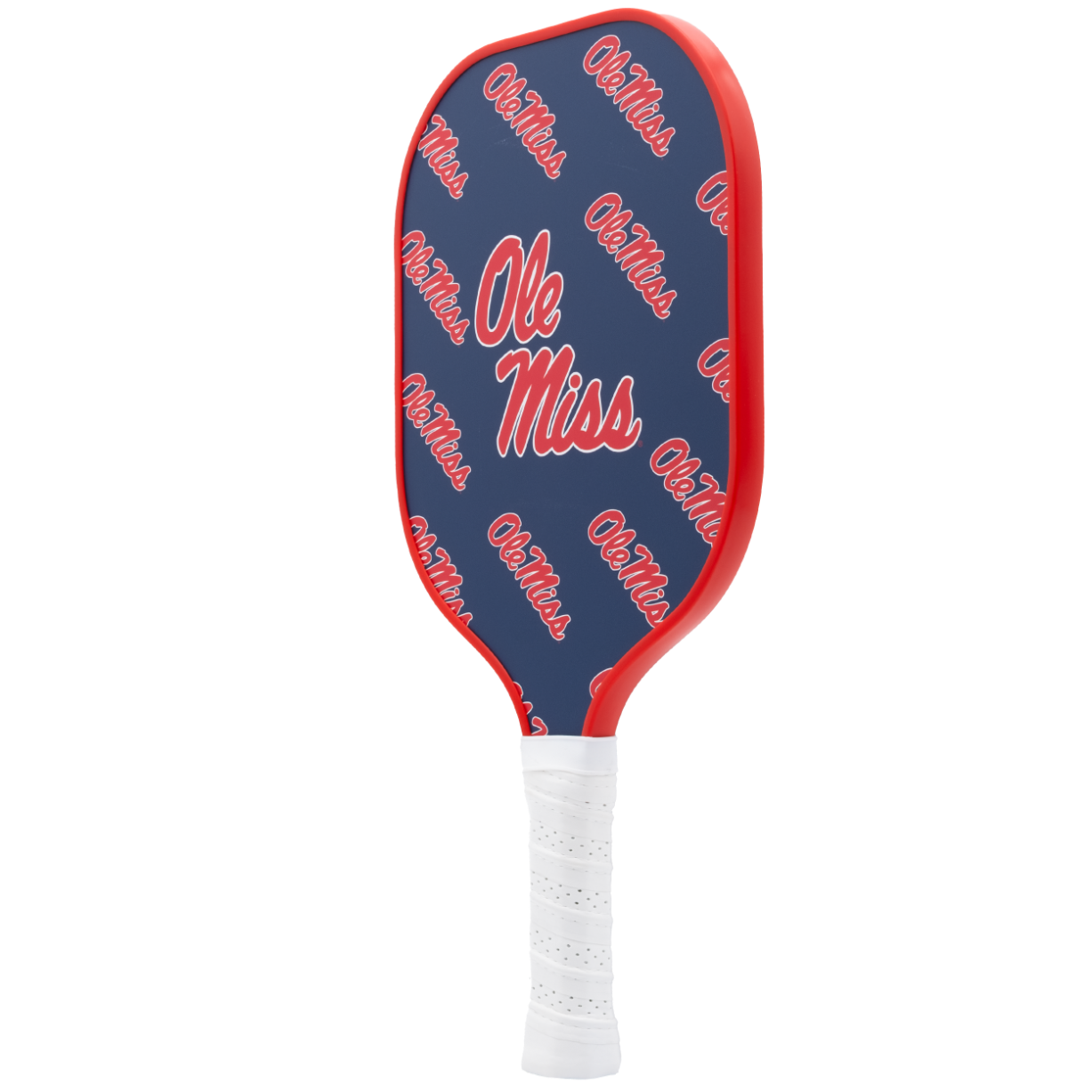 Ole Miss Rebels pickleball paddle back view