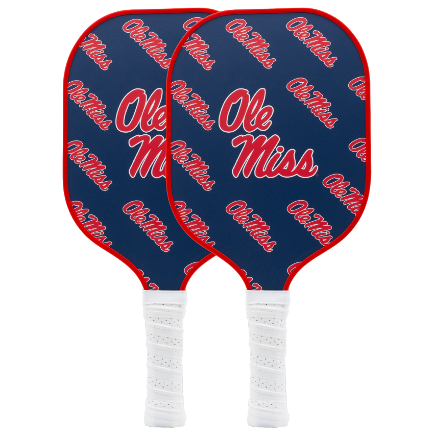 Ole Miss Rebels pickleball paddle set