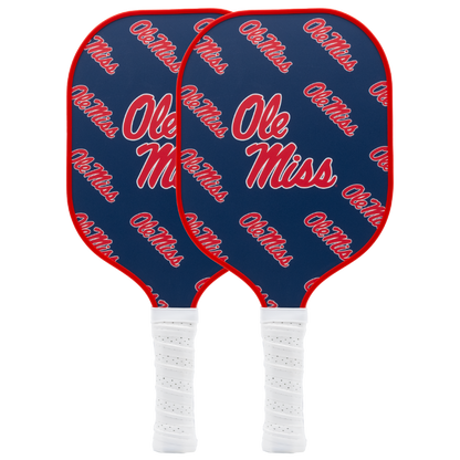 Ole Miss Rebels pickleball paddle set