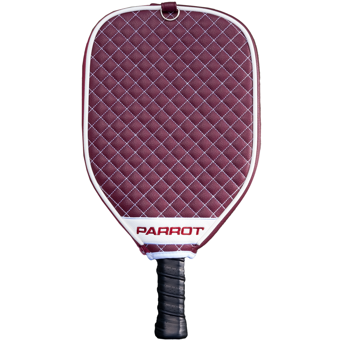 Mississippi State Bulldogs quilted pickleball paddle cover back view