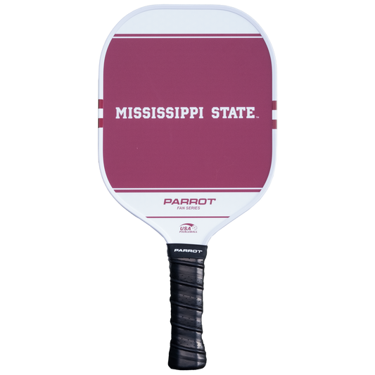 Mississippi State Bulldogs Sport Plus pickleball paddle back view