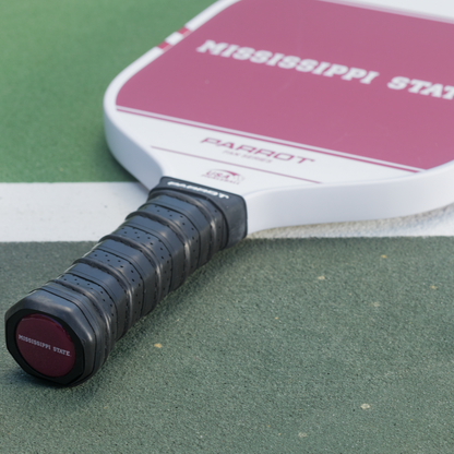 Mississippi State Bulldogs Sport Plus pickleball paddle on the court