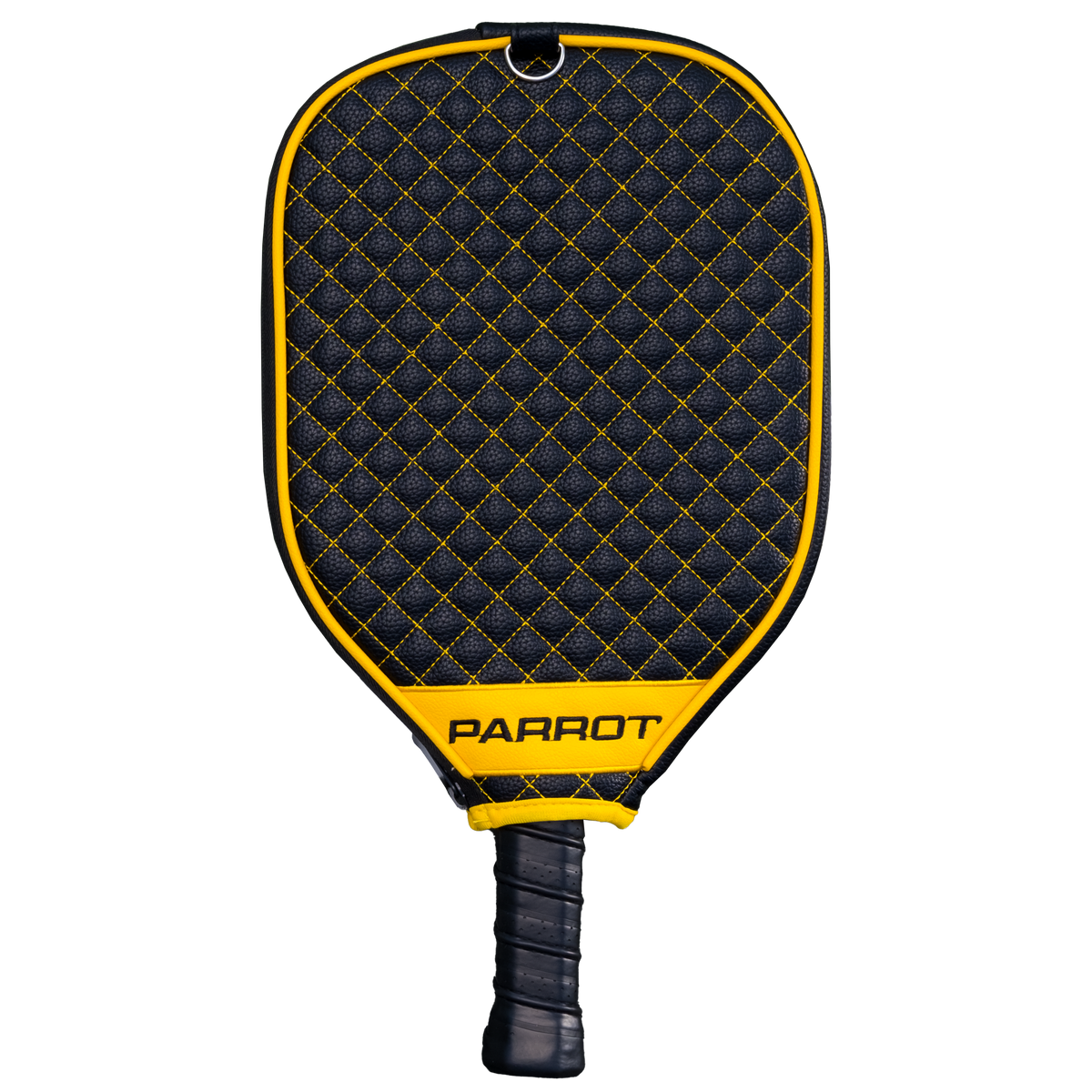 Missouri Tigers quilted pickleball paddle cover back view