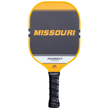 Missouri Tigers Sport Plus pickleball paddle back view