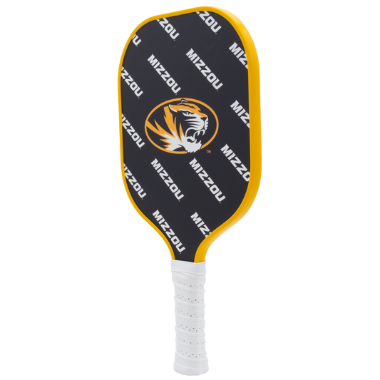 Missouri Tigers pickleball paddle back view