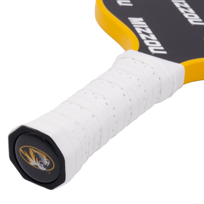 Missouri Tigers pickleball paddle handle logo