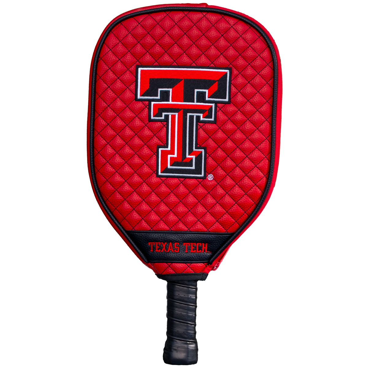 Texas Tech Red Raiders quilted pickleball paddle cover