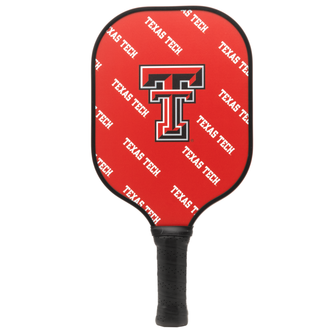 Texas Tech Red Raiders standard pickleball paddle