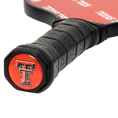 Texas Tech Red Raiders pickleball paddle handle logo