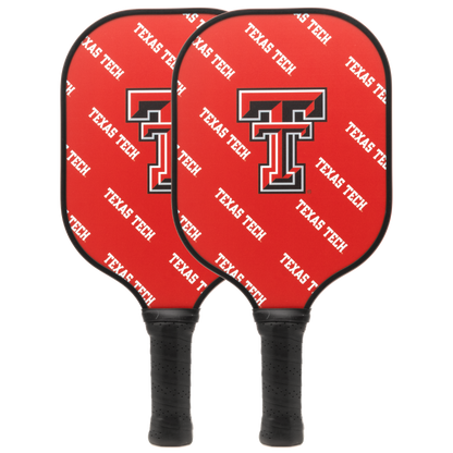 Texas Tech Red Raiders pickleball paddle set