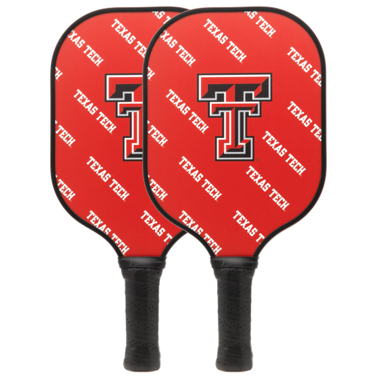 Texas Tech Red Raiders pickleball paddle set