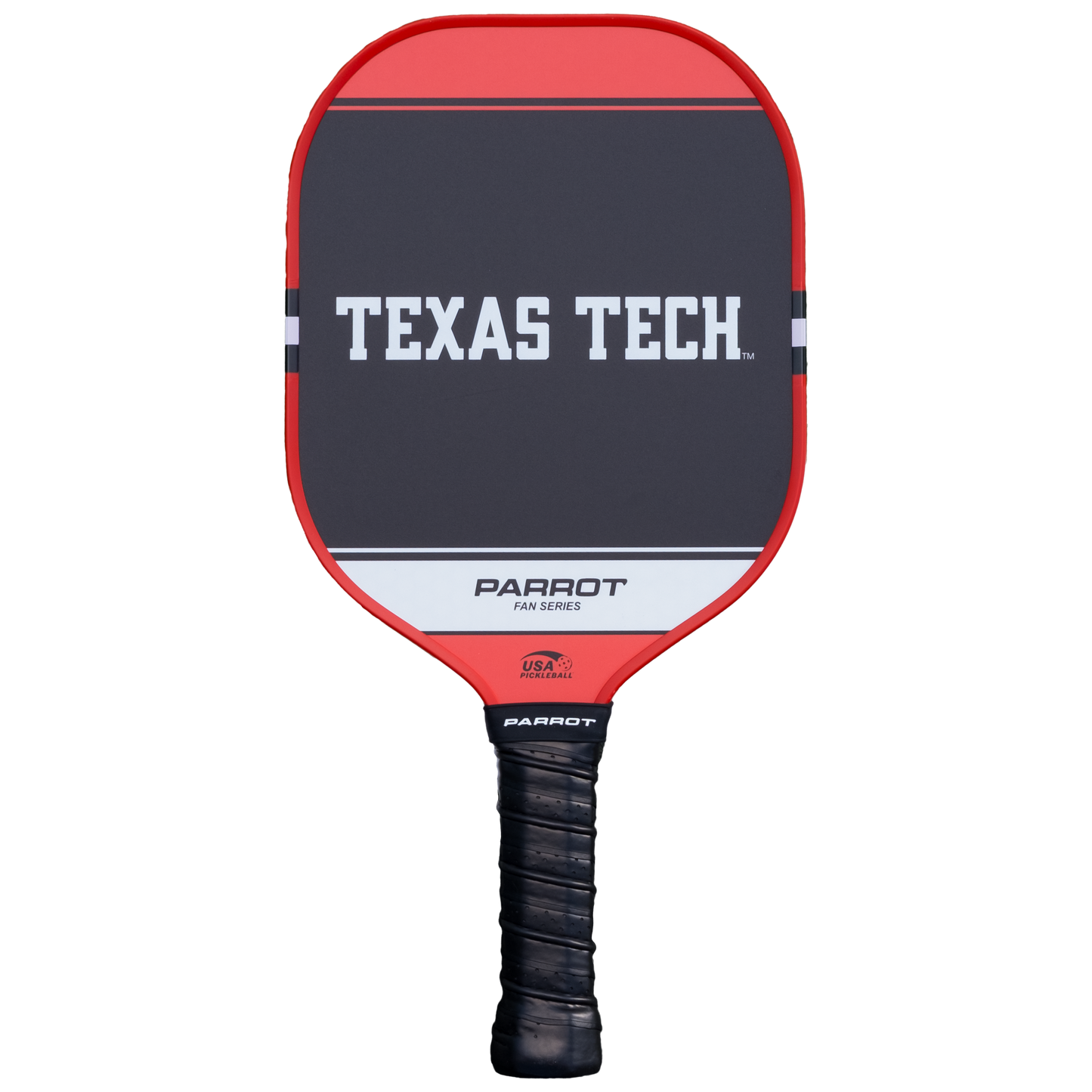 Texas Tech Red Raiders Sport Plus pickleball paddle back view