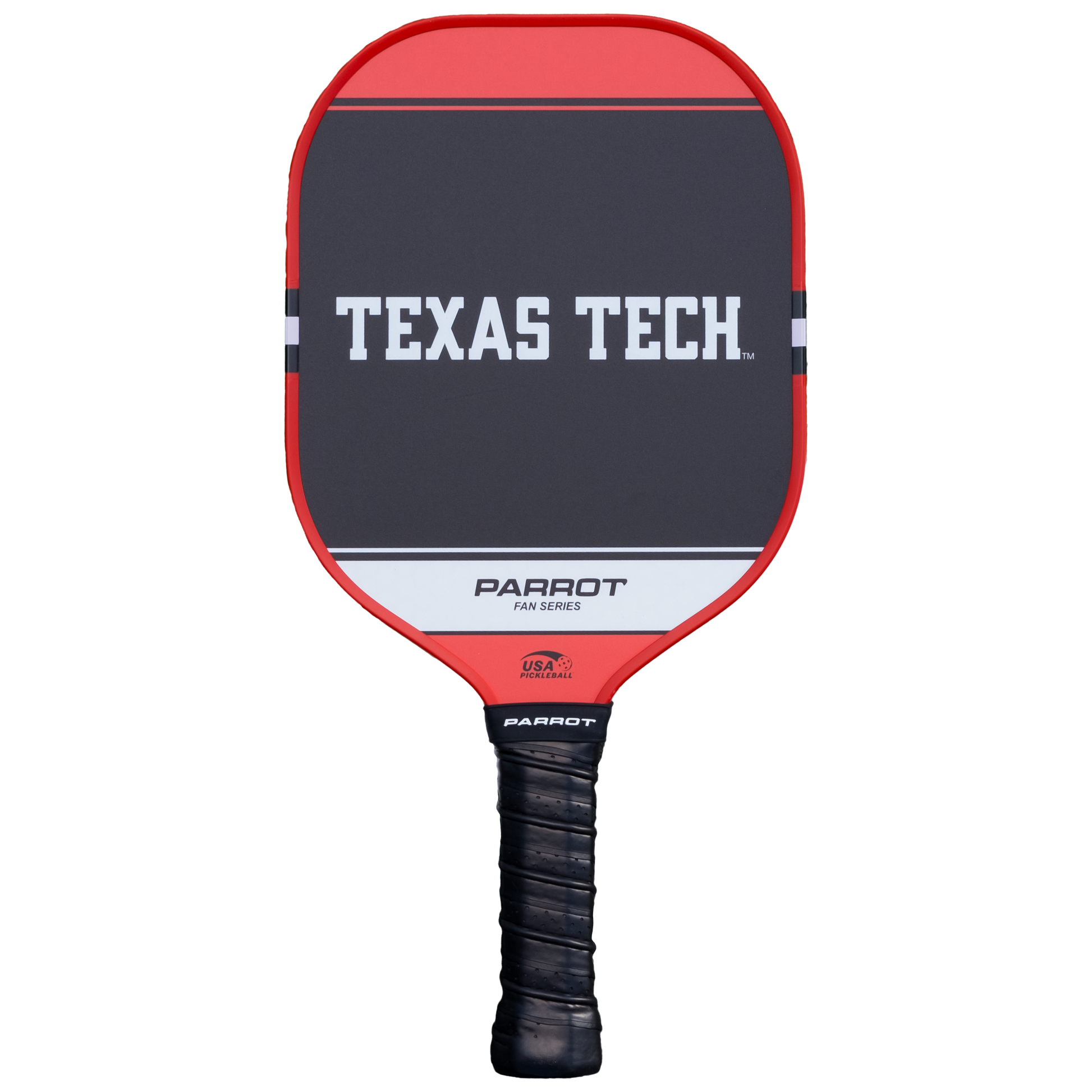 Texas Tech Red Raiders Sport Plus pickleball paddle back view