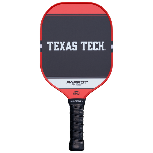 Texas Tech Red Raiders Sport Plus pickleball paddle back view