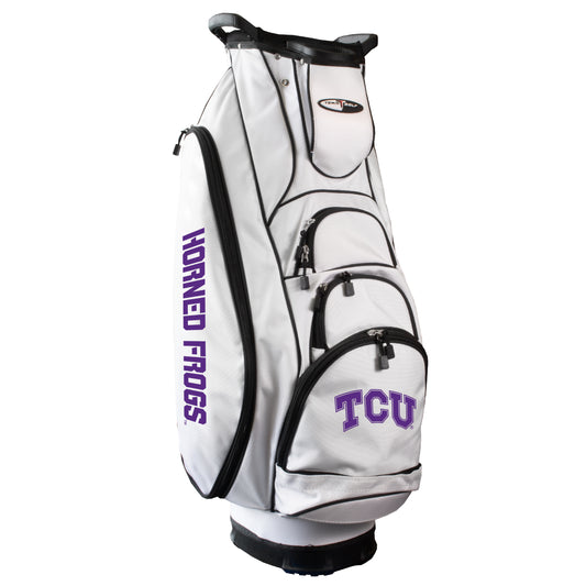 TCU Horned Frogs White Albatross Golf Bag