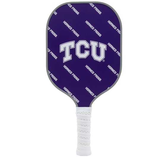 TCU Horned Frogs standard pickleball paddle