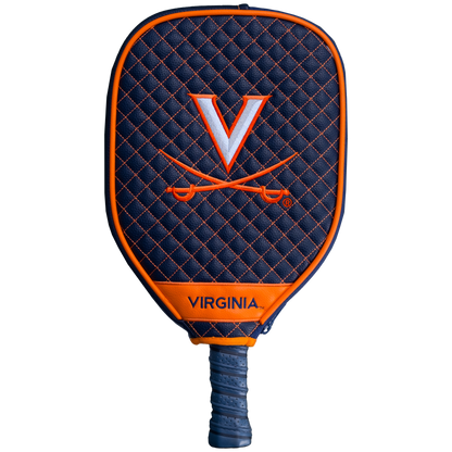 Virginia Cavaliers quilted pickleball paddle cover