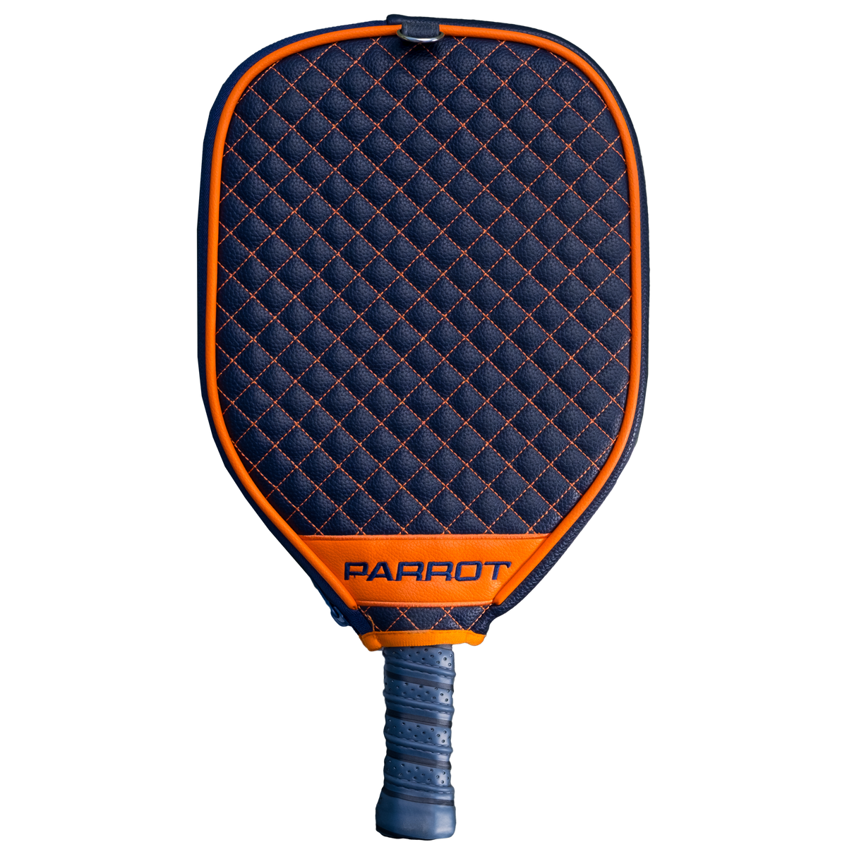 Virginia Cavaliers quilted pickleball paddle cover back view