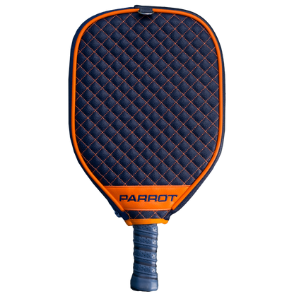 Virginia Cavaliers quilted pickleball paddle cover back view