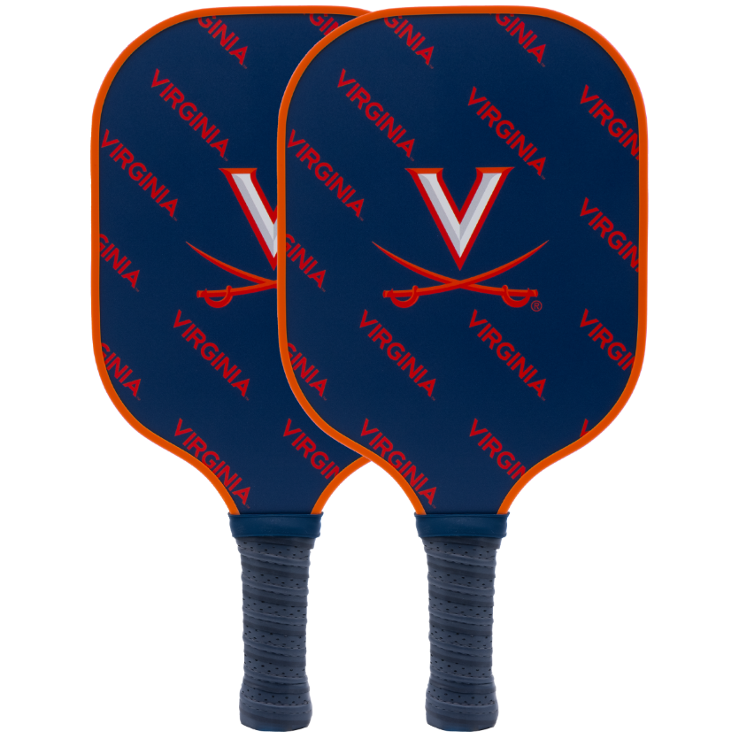 Virginia Cavaliers pickleball paddle set