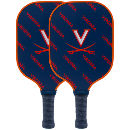 Virginia Cavaliers pickleball paddle set