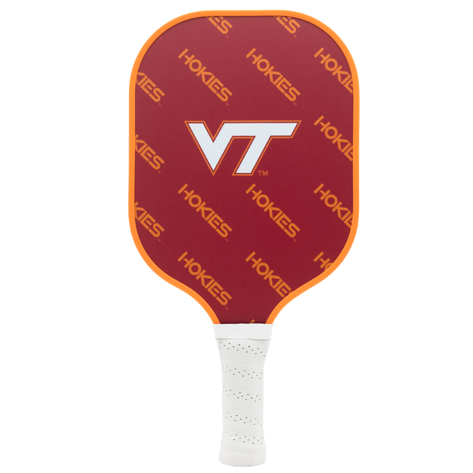 Virginia Tech Hokies standard pickleball paddle