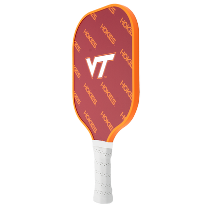 Virginia Tech Hokies pickleball paddle back view
