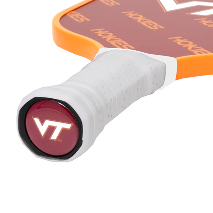 Virginia Tech Hokies pickleball paddle handle logo