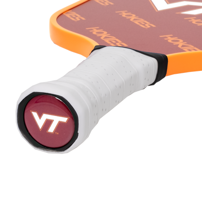 Virginia Tech Hokies pickleball paddle handle logo