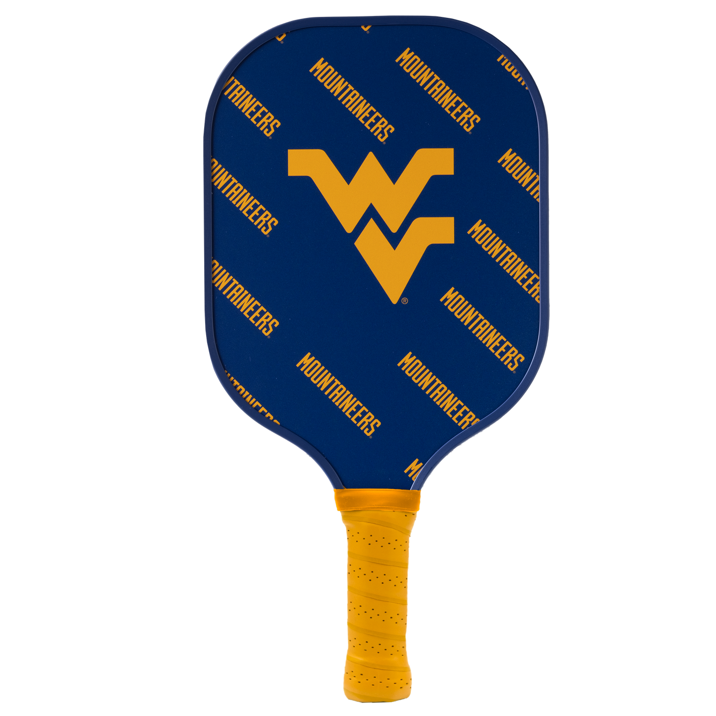 West Virginia Mountaineers standard pickleball paddle
