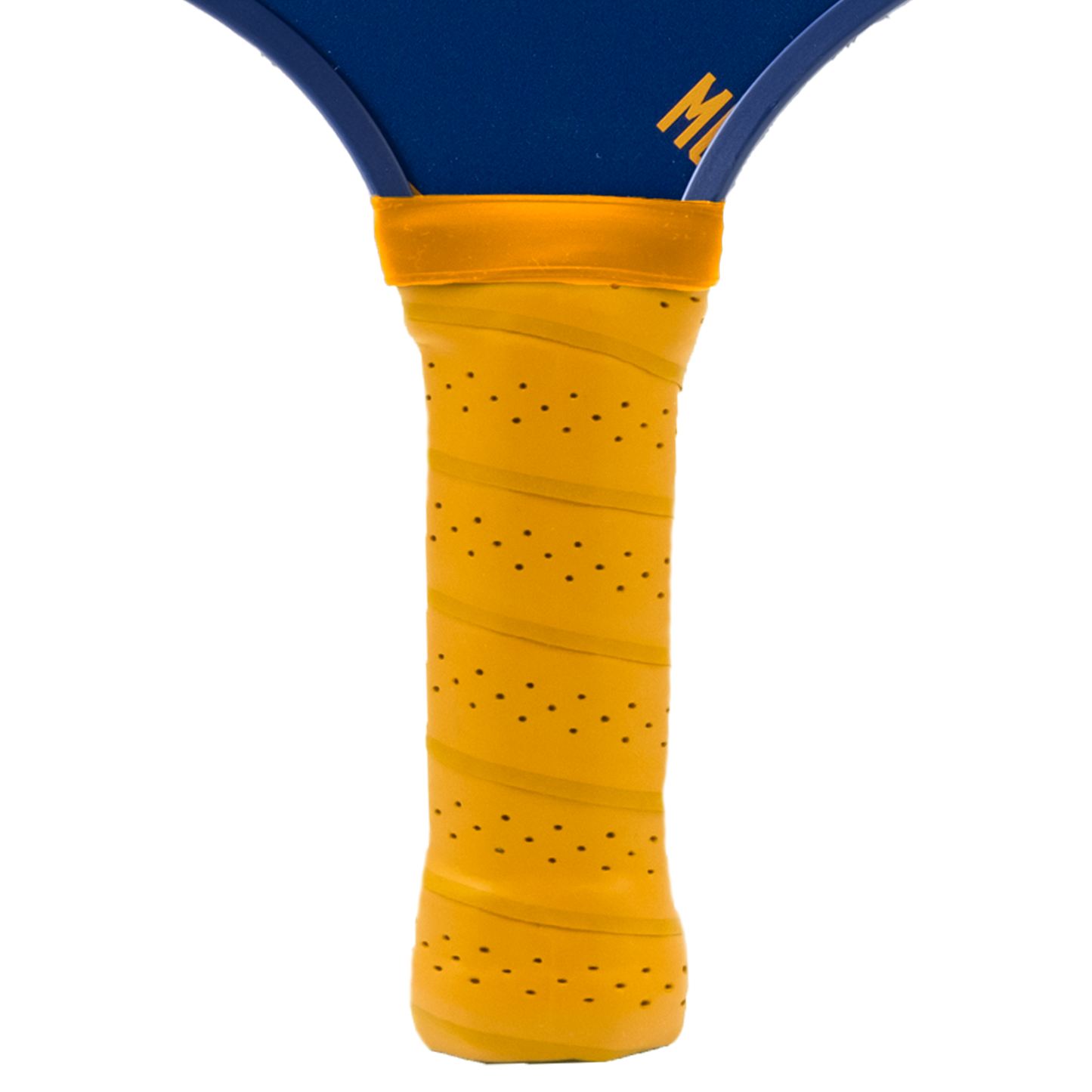 West Virginia Mountaineers pickleball paddle handle grip