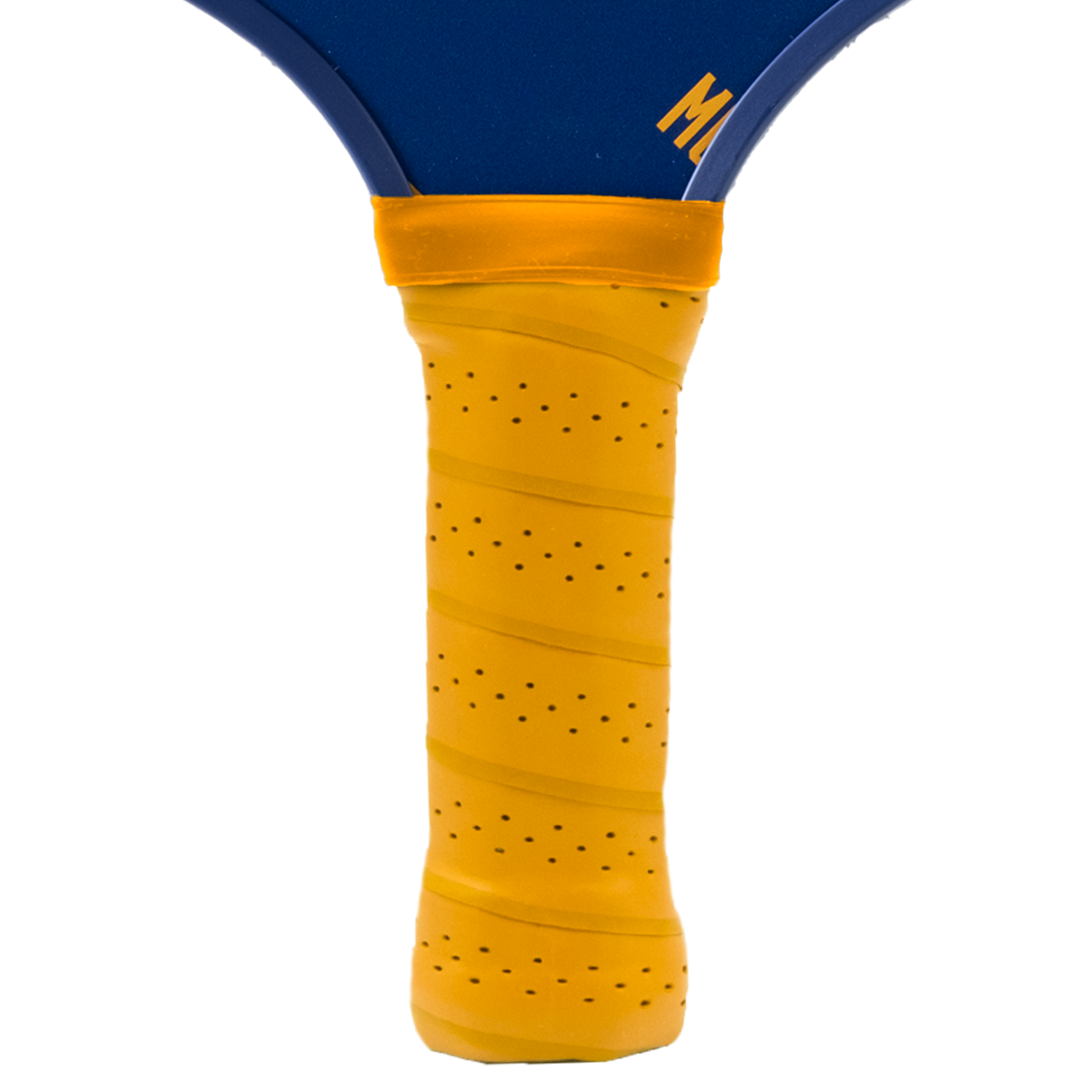 West Virginia Mountaineers pickleball paddle handle grip