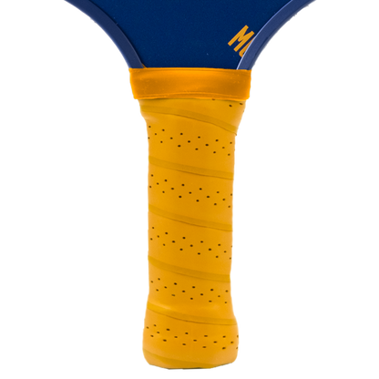 West Virginia Mountaineers pickleball paddle handle grip