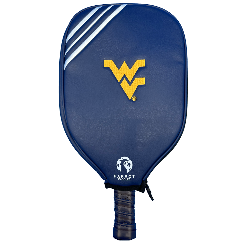West Virginia Mountaineers pickleball paddle cover