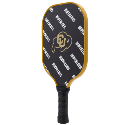 Colorado Buffaloes pickleball paddle back view