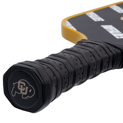 Colorado Buffaloes pickleball paddle handle logo