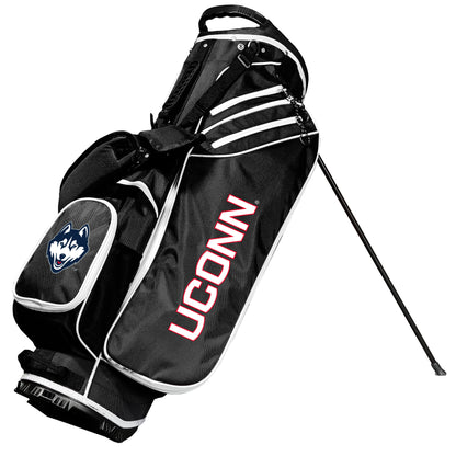 Connecticut Huskies Black Birdie Golf Bag